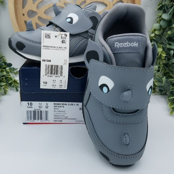 Rhinoceros Rhino Easy Slip-on Reebok Rhino Royal Classic Jogger 2, Boys Size 10 - Picture 3 of 6